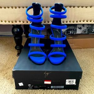 Giuseppe Zanotti Alien blue sandals